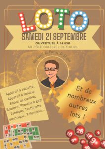 Loto Samedi 21 Septembre